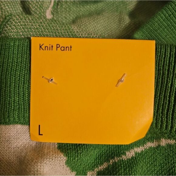 DVF x TARGET High Waisted Ginkgo Green Sweater Knit Pant NWT - Size Large - Picture 10 of 10